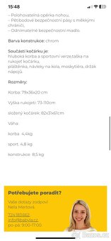 Kočárek a korba značky Venicci Silver - 2
