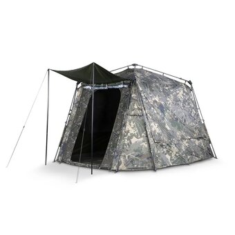 Nash Bivak Bank Life Blockhouse Camo Pro + Zimní přehoz - 2