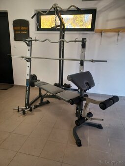 POSILOVACÍ STROJ MULTIBENCHPRESS + ZÁVAŽÍ - 2