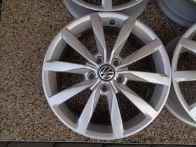 Alu kola 5x112 r17 Originál - VW,Škoda - Dijon - 2