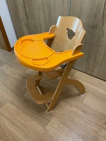 Dřevěná jídelní židlička Pali Pappy-re - 2