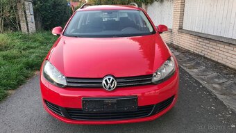 VOLKWAGEN GOLF 6 Comfortline kombi - 2,0TDI 103kW - Manuál. - 2