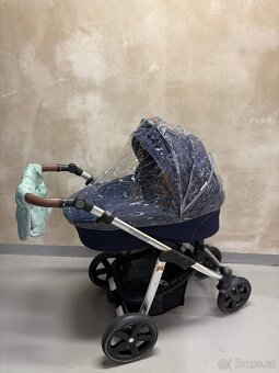 Kočárek Baby Design s hlubokou korbou a sportovní sedač - 2