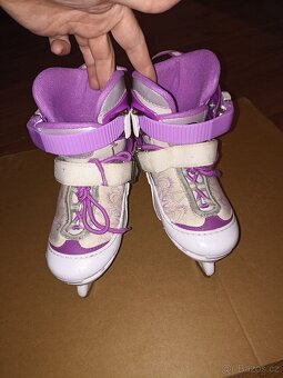 Dětské brusle stavitelné vel. 25-29 - 2