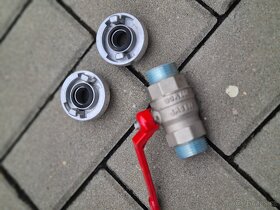 Kulový ventil 1" s rychlospojkou na hasičskou hadici, STORZ - 2