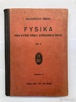 1908 až 1937 - Sada 18 původních učebnic pro střední školy - 2