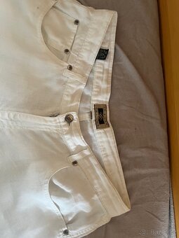 Letní pánské kalhoty 100 %len - 2