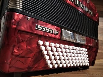 Akordeon (harmonika, heligonka) Delicia Junior 72 basů - 2
