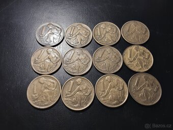 MINCE-Československo 1Kčs-sbírka - 2