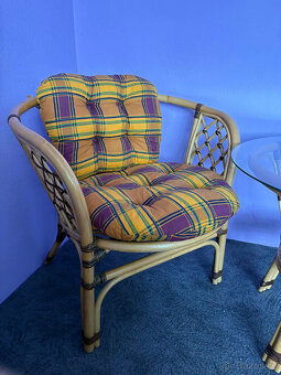 Ratanový nábytek. - 2