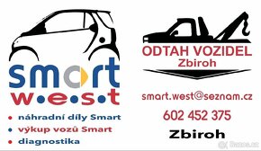 Kapota červená na Smart Fortwo 450 - 2