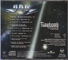 CD U.D.O. - TIMEBOMB 1991 JAPAN 1. PRESS - 2