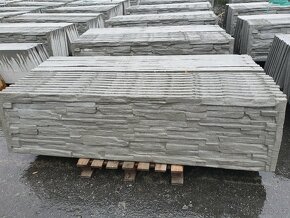 Betonový plot, betonové desky - 2