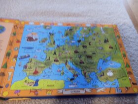 Můj atlas světa s puzzle kniha 6+ - 2