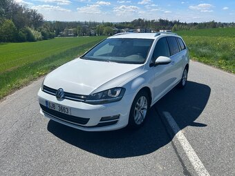 VW Golf 7 Combi 2.0 TDi 110kw HIGHLINE manual ČR původ tažné - 2