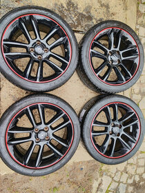 Letní sada Opel Adam Corsa 4x100 r17 Dunlop 215/45/17 - 2