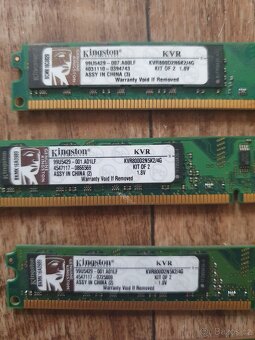 PC RAM 512MB 1GB 2GB 4GB různé typy - 2