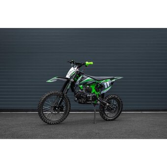 Pitbike Leramotors Shark 125ccm, el. start, zeleny - 2