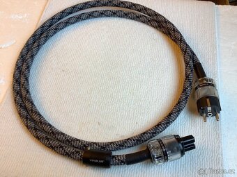 Viablue X-40 napájecí kabel, Rhodium konektory - 2