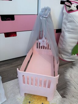 Postýlka s nebesy hrací Zapf creation pro Baby Annabell - 2