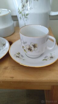 Porcelánový mokka servis Bohemia - 2