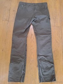 Dámské outdoorové kalhoty Fjällräven hnědé barvy - 2