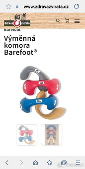 Komora k sedlu Barefoot - šedá - 2