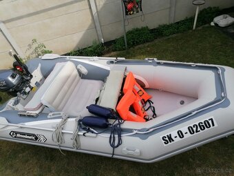 Pohodlný čln Allroudmarin s motorom YAMAHA 20hp - 2