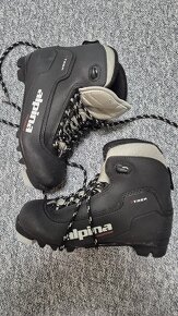 Prodám juniorské běžkařské boty ALPINA Touring vel 36 NNN - 2