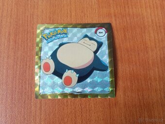 Pokemon ArtBox zlaté samolepky z 1999 - 2