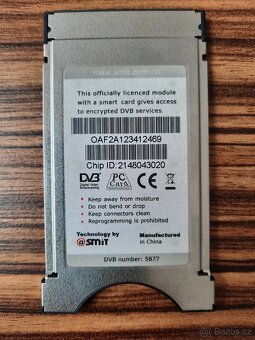 Dekódovací modul Skylink Irdeto SMIT(CAM), rozhraní CI a Cl+ - 2
