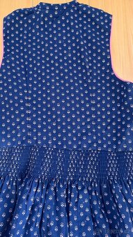 Dívčí šaty selský, dirndl styl 8-10 let - 2