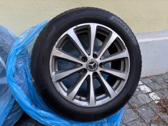 Originál ALU kola Mercedes-Benz E-Class + zimní pneu - 2