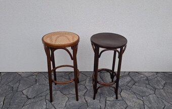 Barové židle po renovaci 2ks - 2