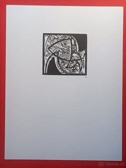 František Kupka - Čtyři příběhy bílé a černé - grafika č.15 - 2