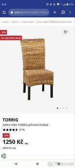 Prodám 6 ks židlí - 2