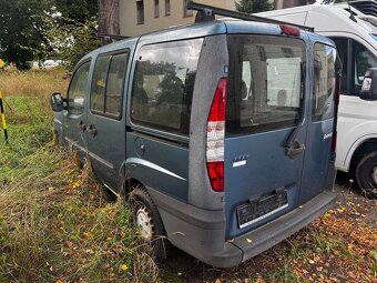 Fiat Doblo 1.2i, 48 KW, r.v. 2001 na náhradní díly - 2
