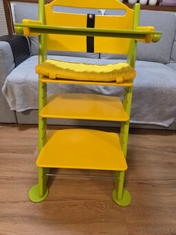 Dětská dřevěná rostoucí židle Jitro Baby - 2