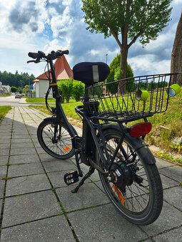 Prodám skládací elektrokolo Apache Tocho černá - 2