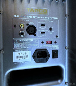 aktivní studiové monitory Tapco S8 by mackie..pár - 2