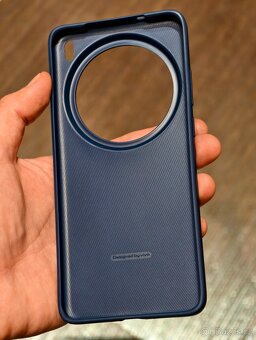 Vivo X200 Pro - originální silikonové modré pouzdro - 2