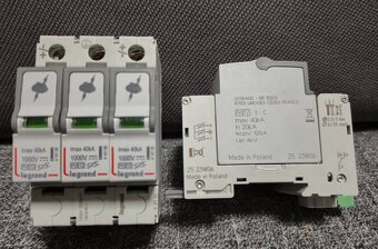 SVODIČ PŘEPĚTÍ 2 PÓLOVÝ 40KA C 1000 V DC - 2