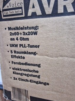 Av Receiver Mc Voice Své 180Bl - 2