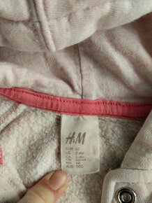 H&M mikina s kapucí vel 62 - 2