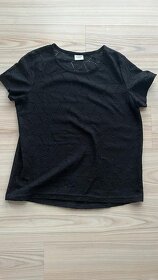 Krajkové, pletené tričko (širší) vel. S - 2