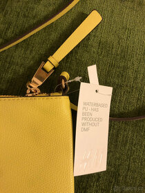 Nová malá žlutá kabelka H&M 16x22cm (2foto) - 2