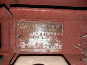 Patkový elektromotor 400V 1,1kW 1400 ot - 2