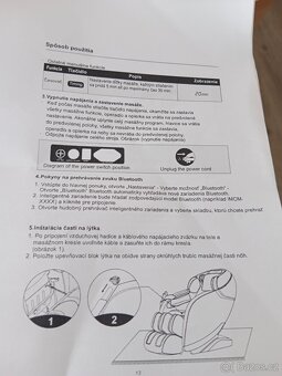 Prodám masážní křeslo LINCOLN A301 - 2