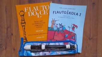flétna YAMAHA + knihy pro začátečníky - 2