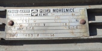 Elektromotor 550 w 1400 ot./min. - 2